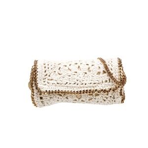Stella McCartney Falabella Mini Crochet Clutch / Crossbody